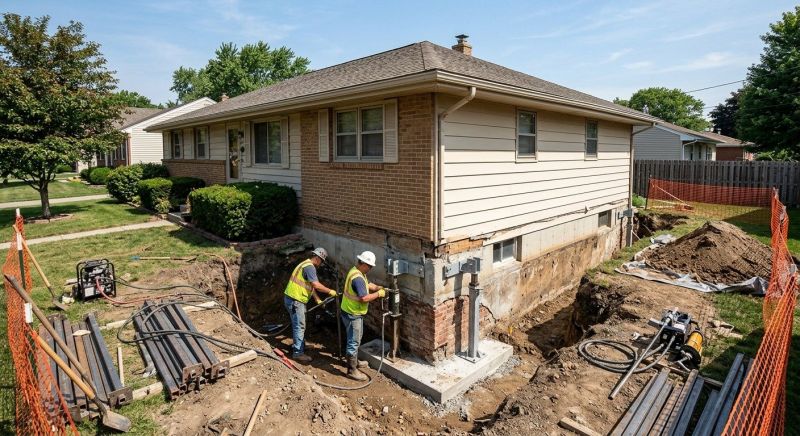 Structural Foundation Repair in Ansonia, CT