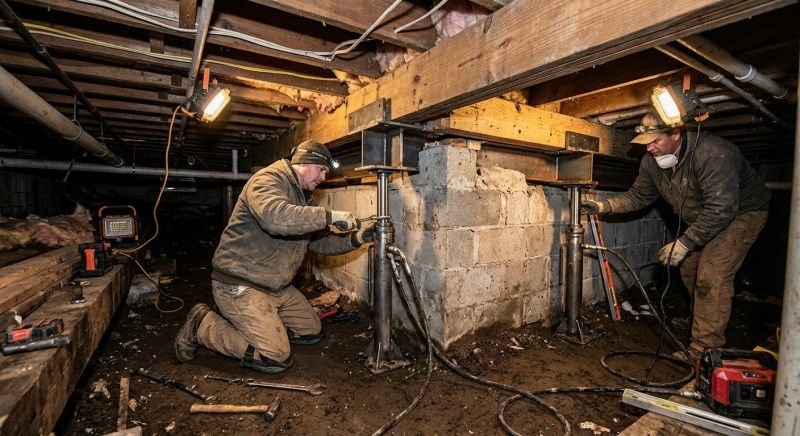 Structural Foundation Repair in Berlin, CT