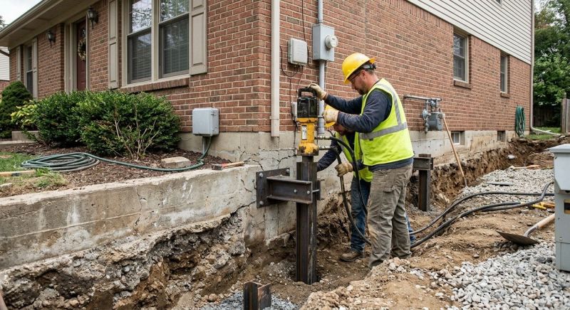 Structural Foundation Repair in East Hampton, CT