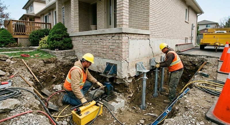 Structural Foundation Repair in Easton, CT