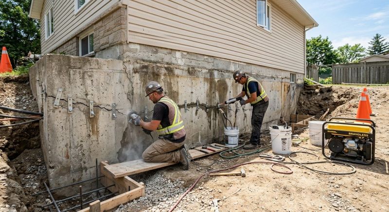 Structural Foundation Repair in Middlebury, CT
