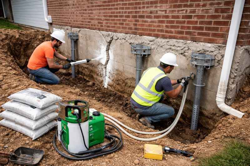 Structural Foundation Repair in Milford, CT