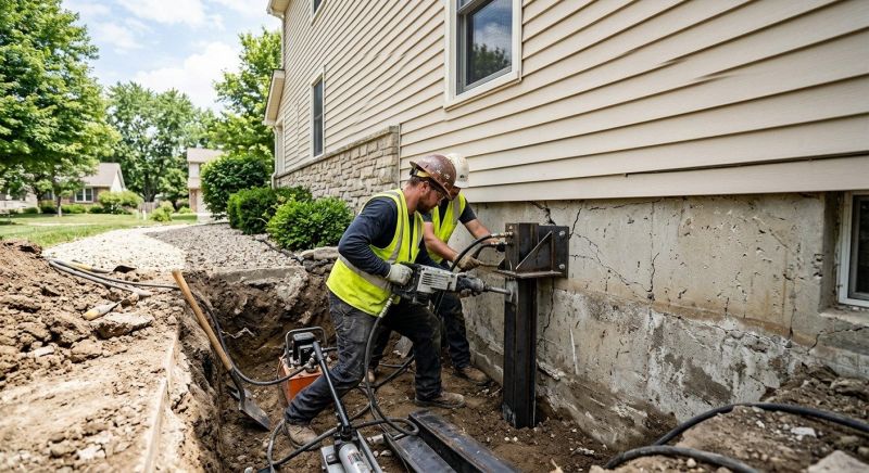 Structural Foundation Repair in Westbrook, CT